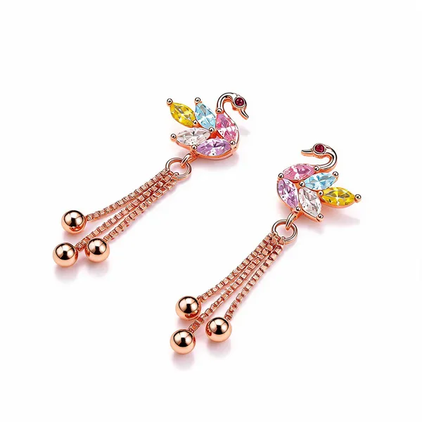 Rose_Gold_Alloy_Crystal_Swan_Drop_Earrings_For_Women