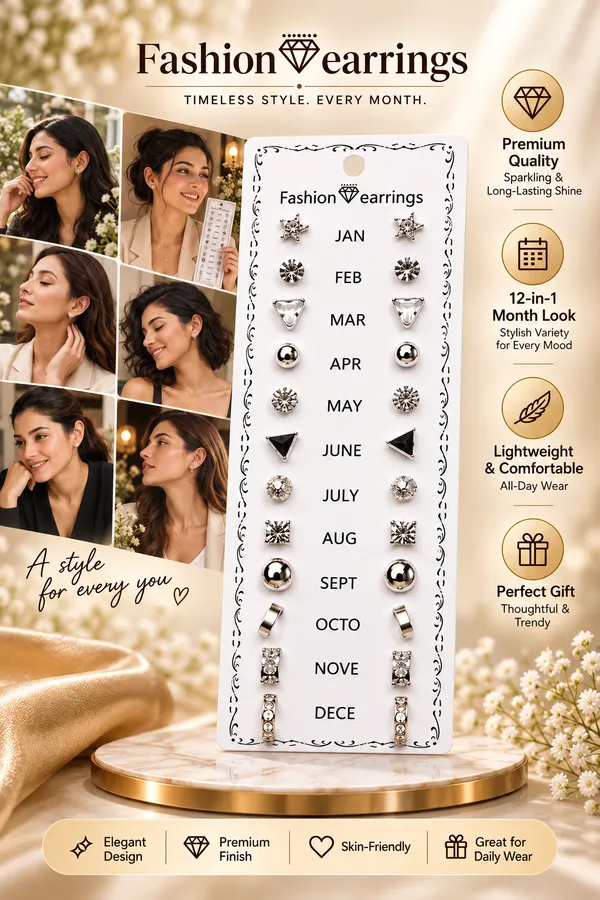 Silver_Alloy_Assorted_Stud_Hoop_Earrings_Set_Of_12_For_Women