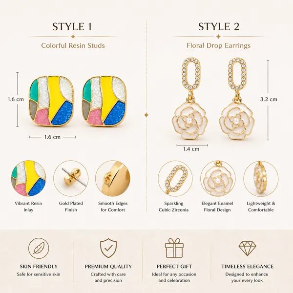 Multicolor_Gold_Tone_Stud_And_Drop_Earrings_Set_for_Women