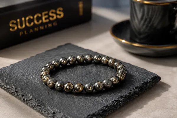 Black_And_Gold_Natural_Pyrite_Beaded_Bracelet_for_Men