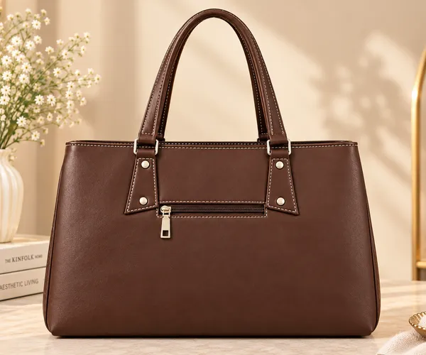 AMAILLE_Women's_Tote_Handbag,_Brown,_Large,_Floral_Embroidery,_Zip_Closure