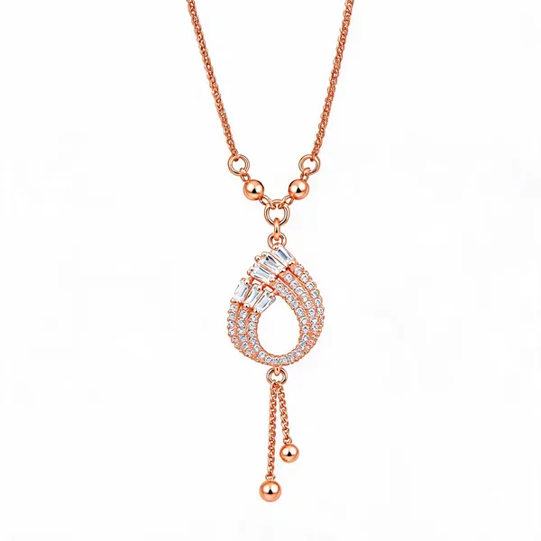 Rose_Gold_Alloy_Stone_Loop_Pendant_Necklace_For_Women