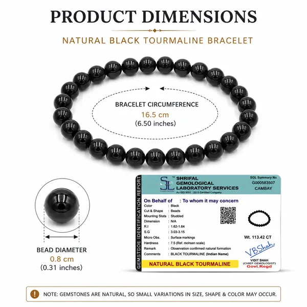 Black_Tourmaline_Beaded_Bracelet_for_Men_And_Women