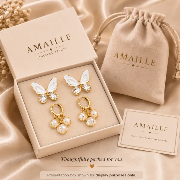 Gold_Tone_Enamel_Earrings_Set_for_Women