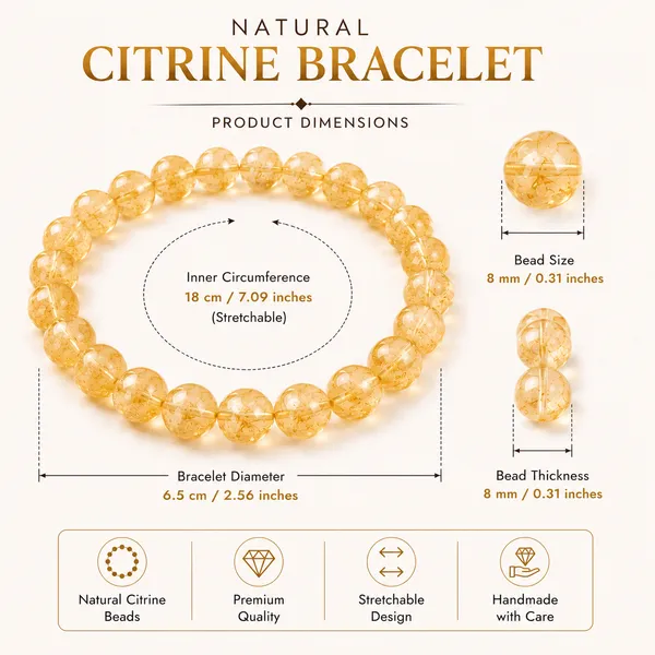 Yellow_Natural_Citrine_Beaded_Bracelet_for_Women