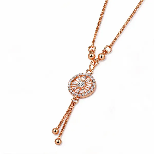 Rose_Gold_Alloy_Crystal_Circular_Pendant_Necklace_For_Women