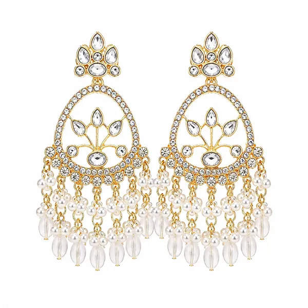 Gold_Alloy_Kundan_Chandelier_Drop_Earrings_For_Women