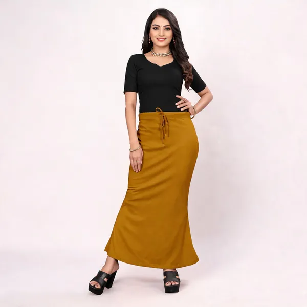 Black_And_Mustard_Lycra_Cotton_Crop_Top_Maxi_Skirt_Set_For_Women