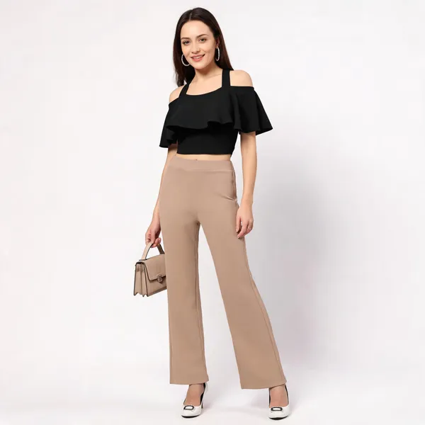 Beige_Tanish_Trouser_For_Women