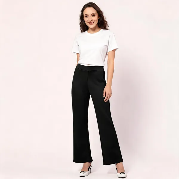 Black_Tencel_Wide_Leg_Trousers_For_Women