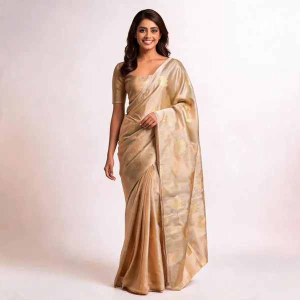 Beige_Handloom_Silk_Floral_Woven_Saree_For_Women