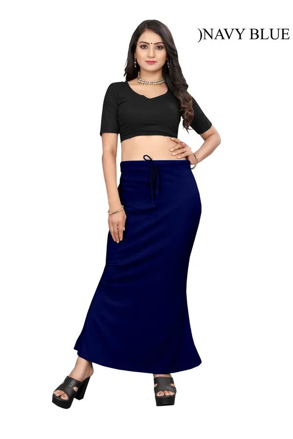 Navy_Blue_Mermaid_Long_Skirt_for_Women