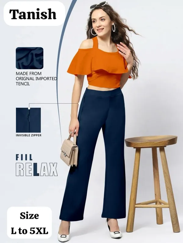 Navy_Tencel_Wide_Leg_Trousers_for_Women
