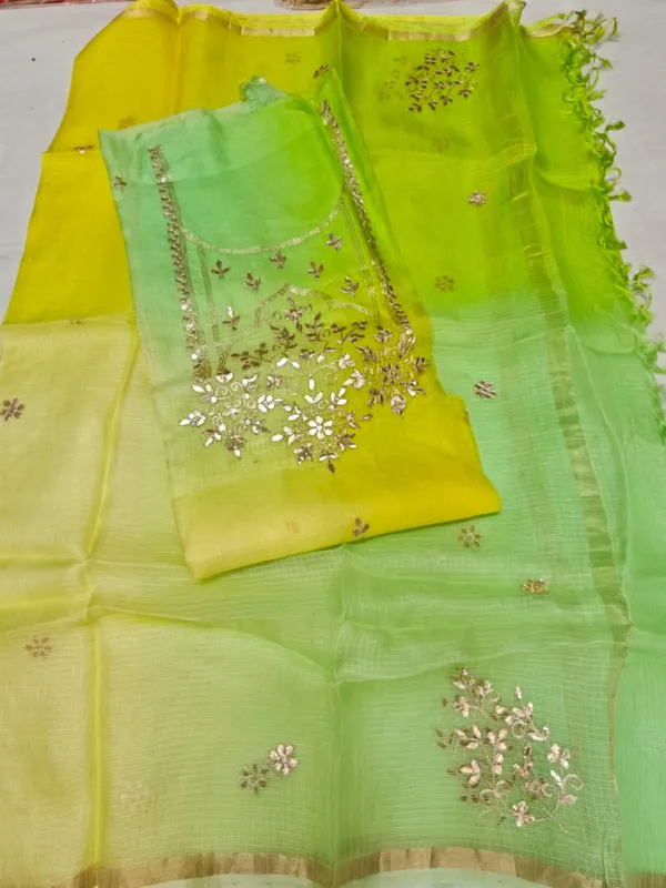 Yellow_Green_Embroidered_Unstitched_Salwar_Suit_For_Women