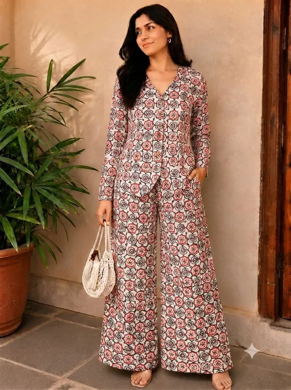 Cream_Printed_Relaxed_Fit_Co_-_Ord_Set_For_Women