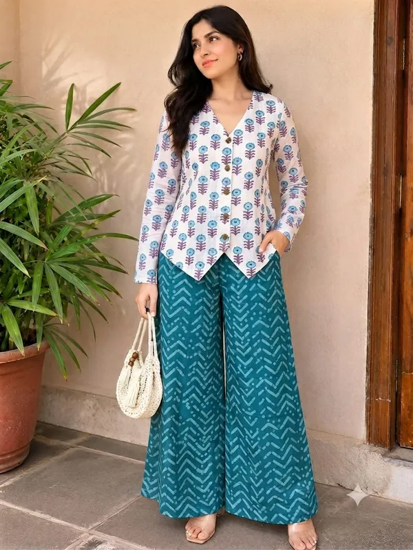 White_Printed_Co_-_Ord_Set_For_Women