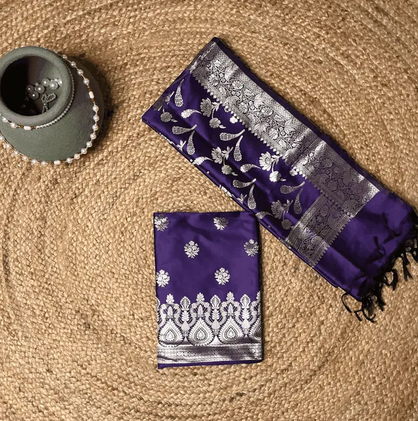 Purple_Premium_Cotton_Saree_For_Women