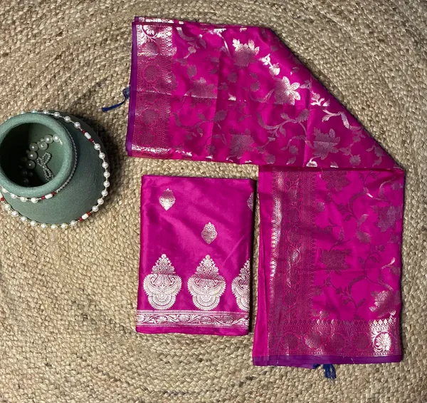 Pink_Premium_Cotton_Saree_For_Women