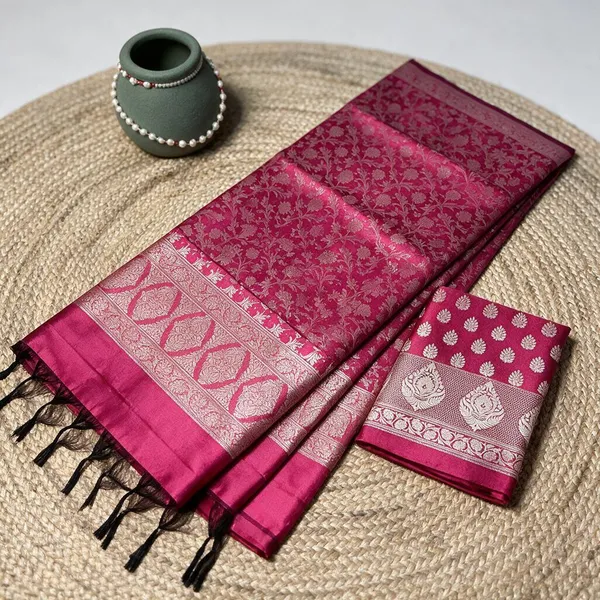 Pink_Premium_Cotton_Saree_For_Women