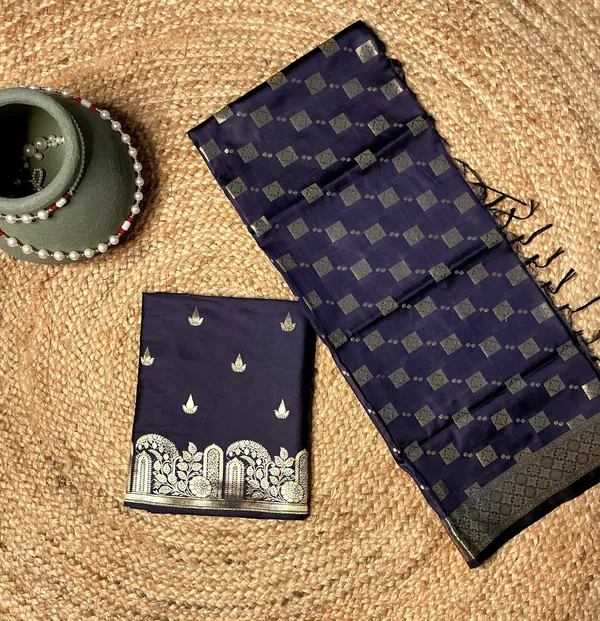 Black_Premium_Cotton_Saree_For_Women