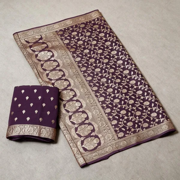 Purple_Premium_Cotton_Saree_For_Women