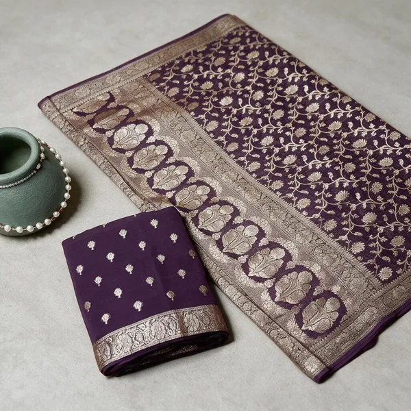 Purple_Premium_Cotton_Saree_For_Women