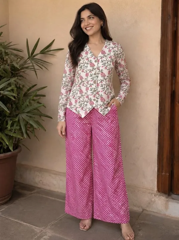 Pink_Floral_Printed_Co_-_Ord_Set_For_Women
