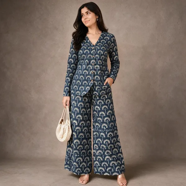 Navy_Printed_Relaxed_Fit_Co_-_Ord_Set_For_Women