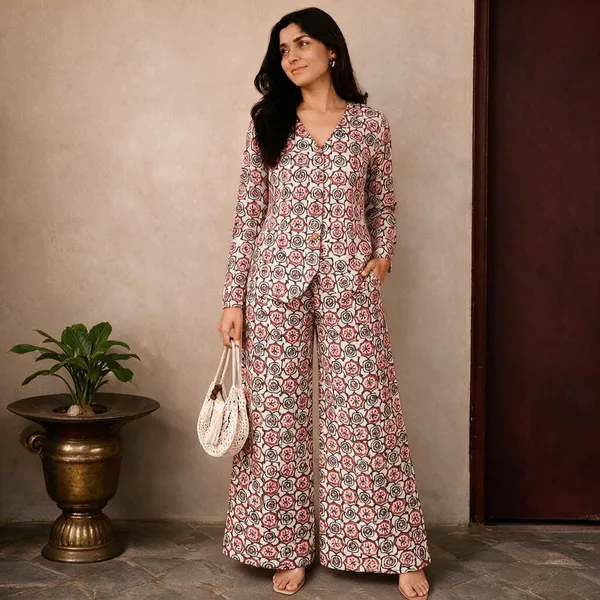 Cream_Printed_Relaxed_Fit_Co_-_Ord_Set_For_Women