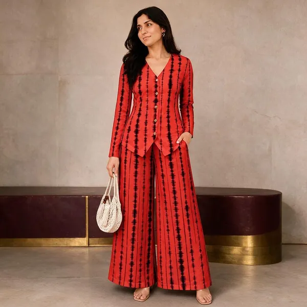 Red_Printed_Long_Sleeve_Co_-_Ord_Set_For_Women