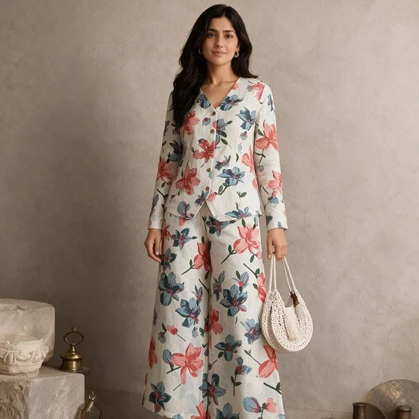 Floral_Print_Relaxed_Fit_Co-Ord_Set_For_Women