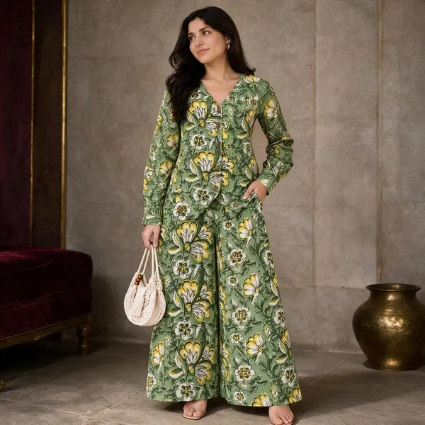 Green_Floral_Print_Co_-_Ord_Set_For_Women