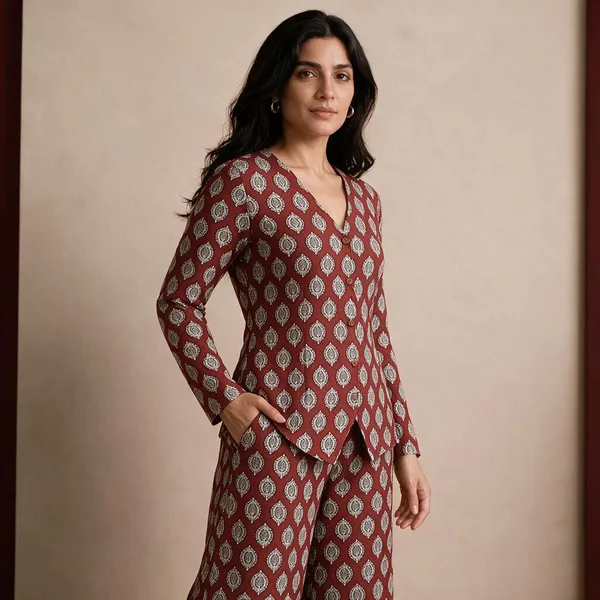 Red_Printed_Wide_Leg_Co_-_Ord_Set_For_Women