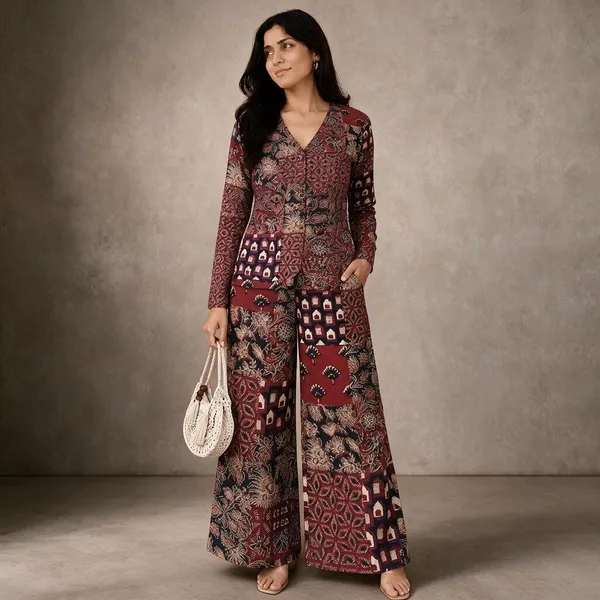 Maroon_Printed_Wide_Leg_Co_-_Ord_Set_For_Women