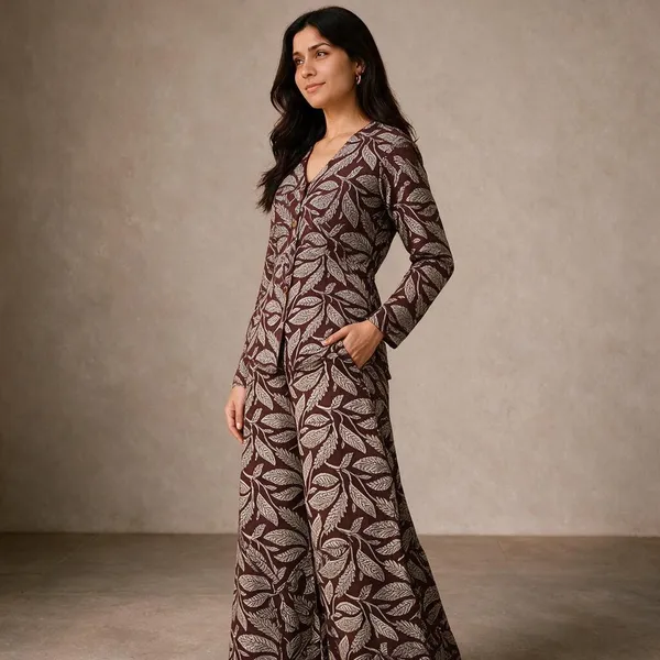 Brown_Leaf_Print_Wide_-_Leg_Co_-_Ord_Set_For_Women