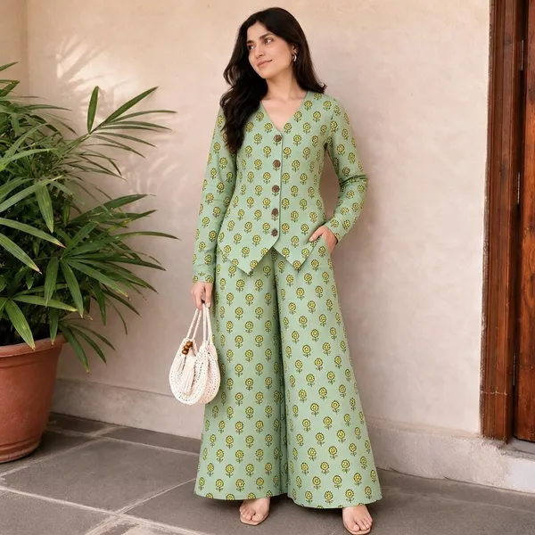 Green_Printed_Co_-_Ord_Set_For_Women