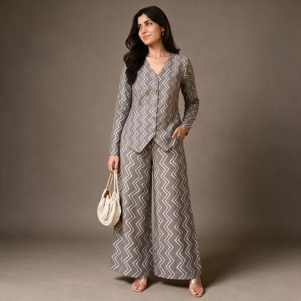 Grey_Printed_Relaxed_Fit_Co-Ord_Set_For_Women