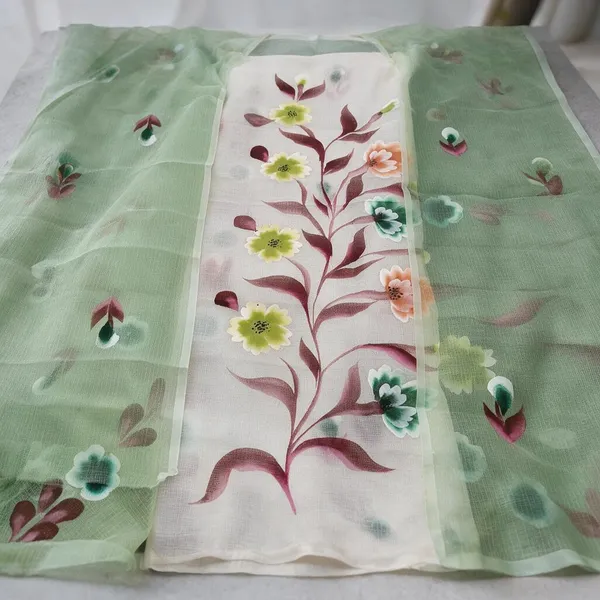 Green_Sheer_Floral_Print_Unstitched_Suit_Set_For_Women