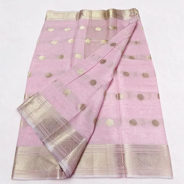 Pink_Woven_Ethnic_Saree_For_Women
