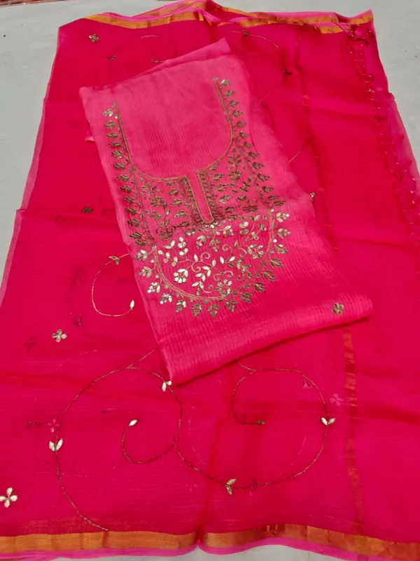Pink_Embroidered_Unstitched_Suit_Set_For_Women