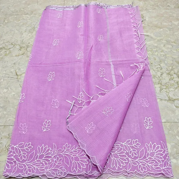 Lavender_Embroidered_Saree_For_Women