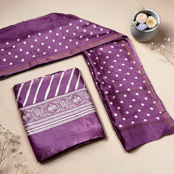 Purple_Premium_Cotton_Saree_For_Women