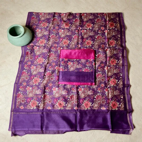 Purple_Premium_Cotton_Saree_For_Women