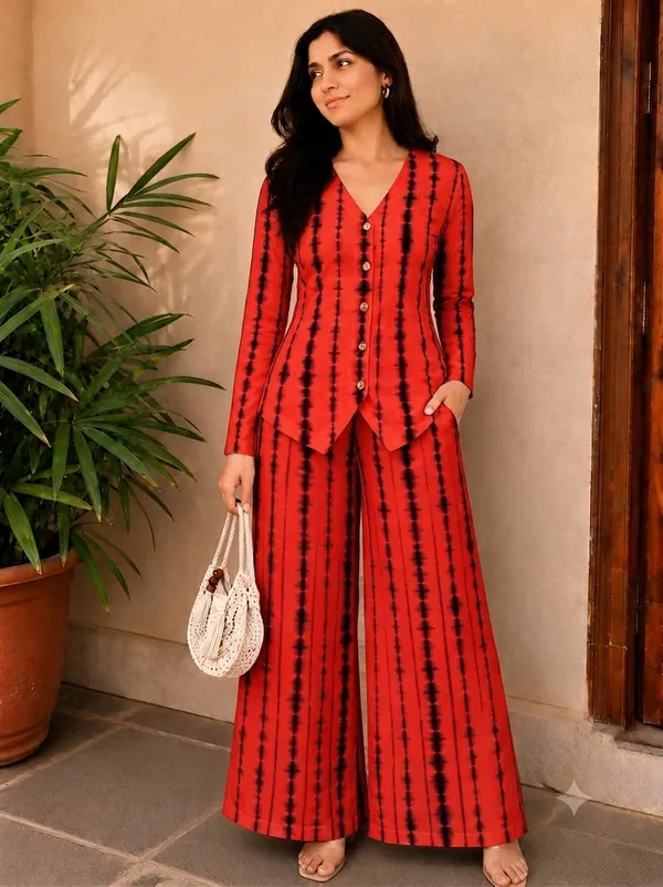 Red_Printed_Long_Sleeve_Co_-_Ord_Set_For_Women