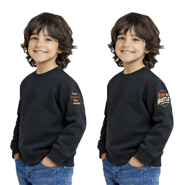 Boy_Round_Neck_Sweatshirt_T-Shirt_–_Customize