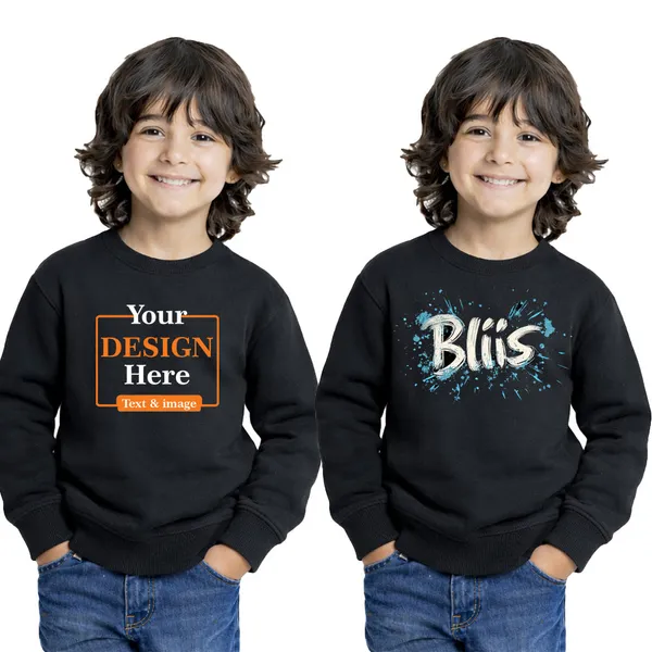 Boy_Round_Neck_Sweatshirt_T-Shirt_–_Customize
