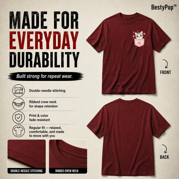 Cat_Lovers_Round_Neck_T-Shirts_For_Women_-_Meow_-_(170_Gsm)_Single_Jersey