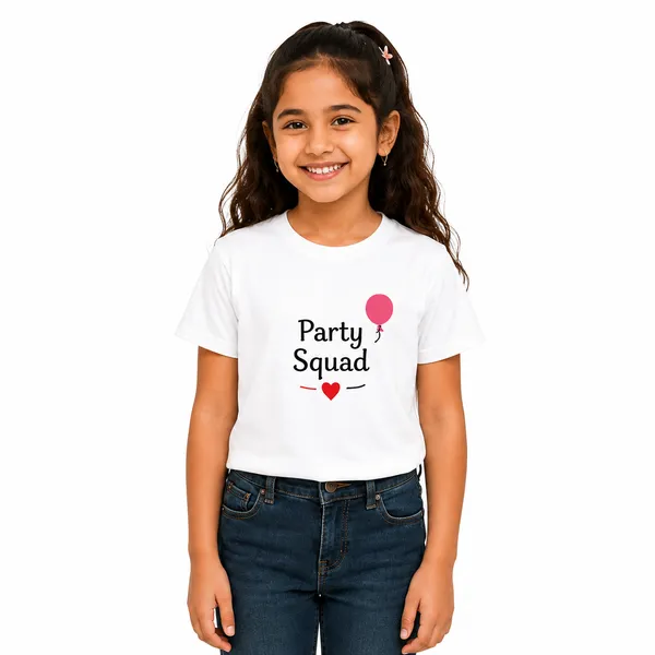 Family_Birthday_Party_Round_Neck_T-Shirts_For_Daughter_-_(170_Gsm)_Single_Jersey