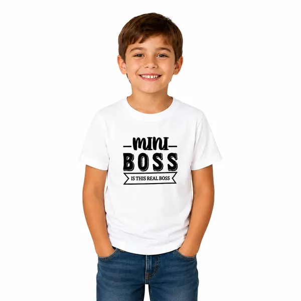 Family_Boss_Matching_Round_Neck_T-Shirt_For_Son_–_Mini_Boss_-_(170_Gsm)_Single_Jersey