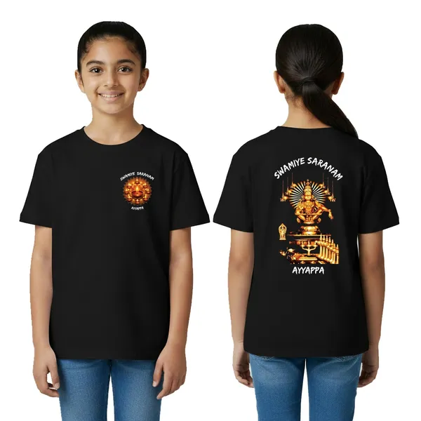 Girls_Graphic_Print_Round_Neck_T-Shirt_-_Ayyappan